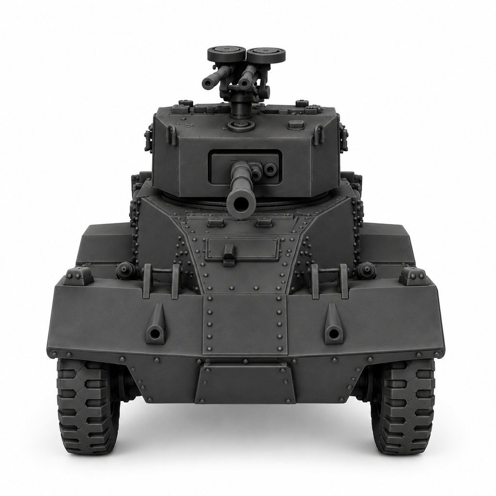 SSMODEL 1/72 1/144 Multi Scale AEC Mk.III Armoured Car Resin Model Kit TSS0754
