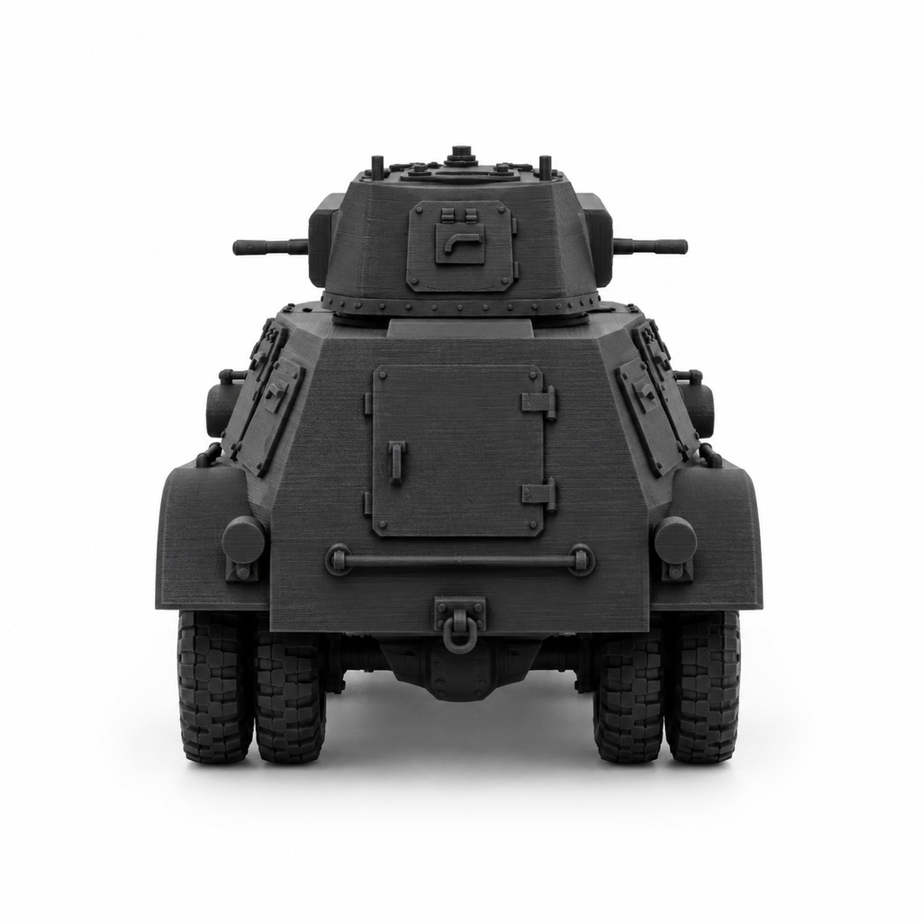 SSMODEL 1/72 1/144 WWII Swedish L-180 Pansarbil m/41 Armored Car Model TSS1275