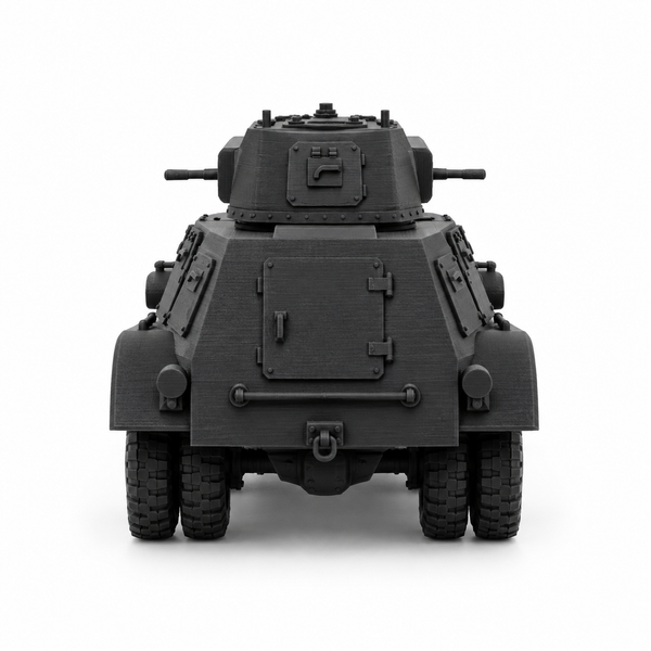 SSMODEL 1/72 1/144 WWII Swedish L-180 Pansarbil m/41 Armored Car Model TSS1275