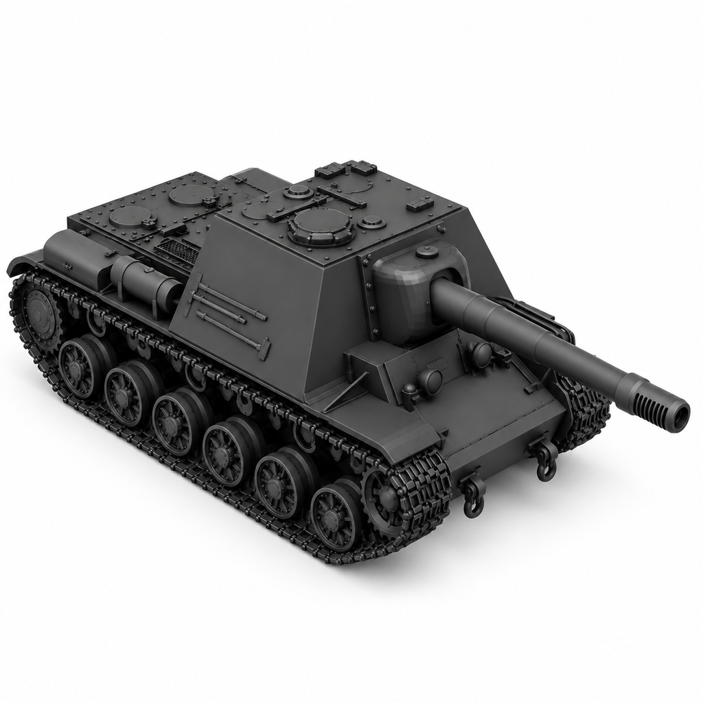SSMODEL 1/72 1/144 Multi Scale U-18 Tank Resin MODEL TSS0580