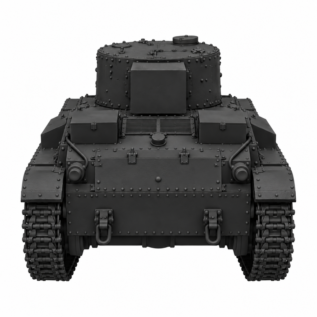 SSMODEL 1/72 1/144 T-26 mod 1933 with Mariupol turret Resin Model Kit TSS0053 — detail view 4