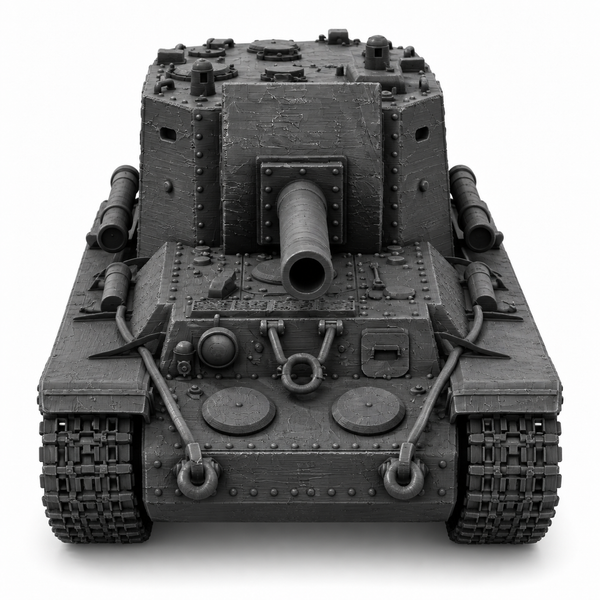 SSMODEL 1/72 1/144 Multi Scale KV-1Object 212Soviet artillery tank MODEL TSS0126