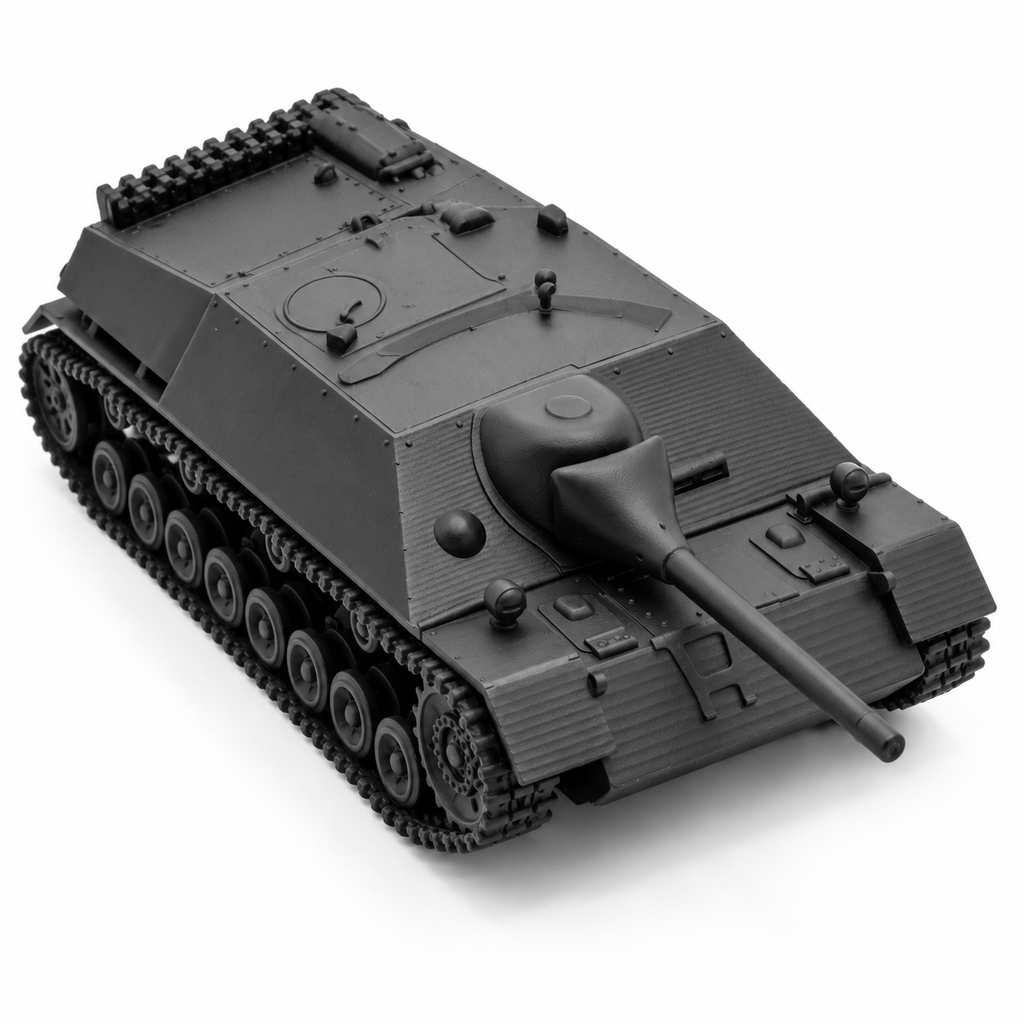 SSMODEL 1/72 1/144 Multi-Scale WWII Jagdpanzer IV SdKfz162 75mm Model TSS1264