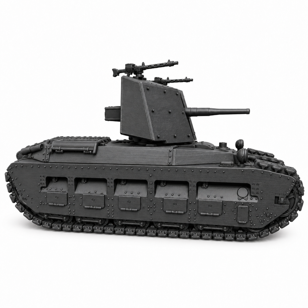 SSMODEL 1/72 1/144 5cm KwK38 L/42 Pz.Kpfw.II 748e Oswald Resin MODEL KIT TSS0746