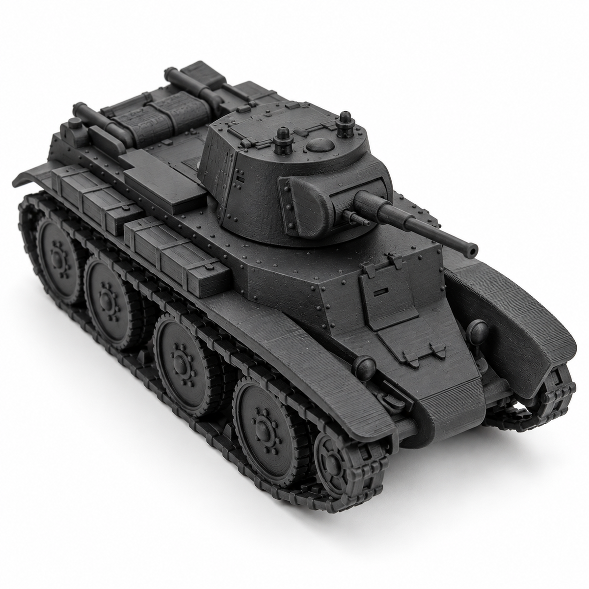SSMODEL 1/72 1/144 Multi-Scale WWII Soviet BT-7 Cavalry Tank Resin Model TSS1229 — detail view 5