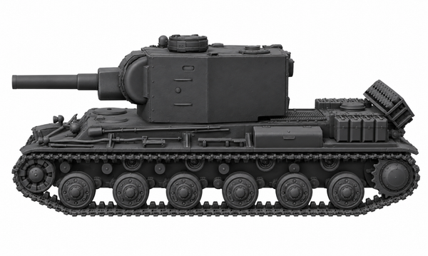 SSMODEL 1/72 1/144 Multi Scale Pz.Kpfw. KW II 754 (r) Tank MODEL kit TSS0136