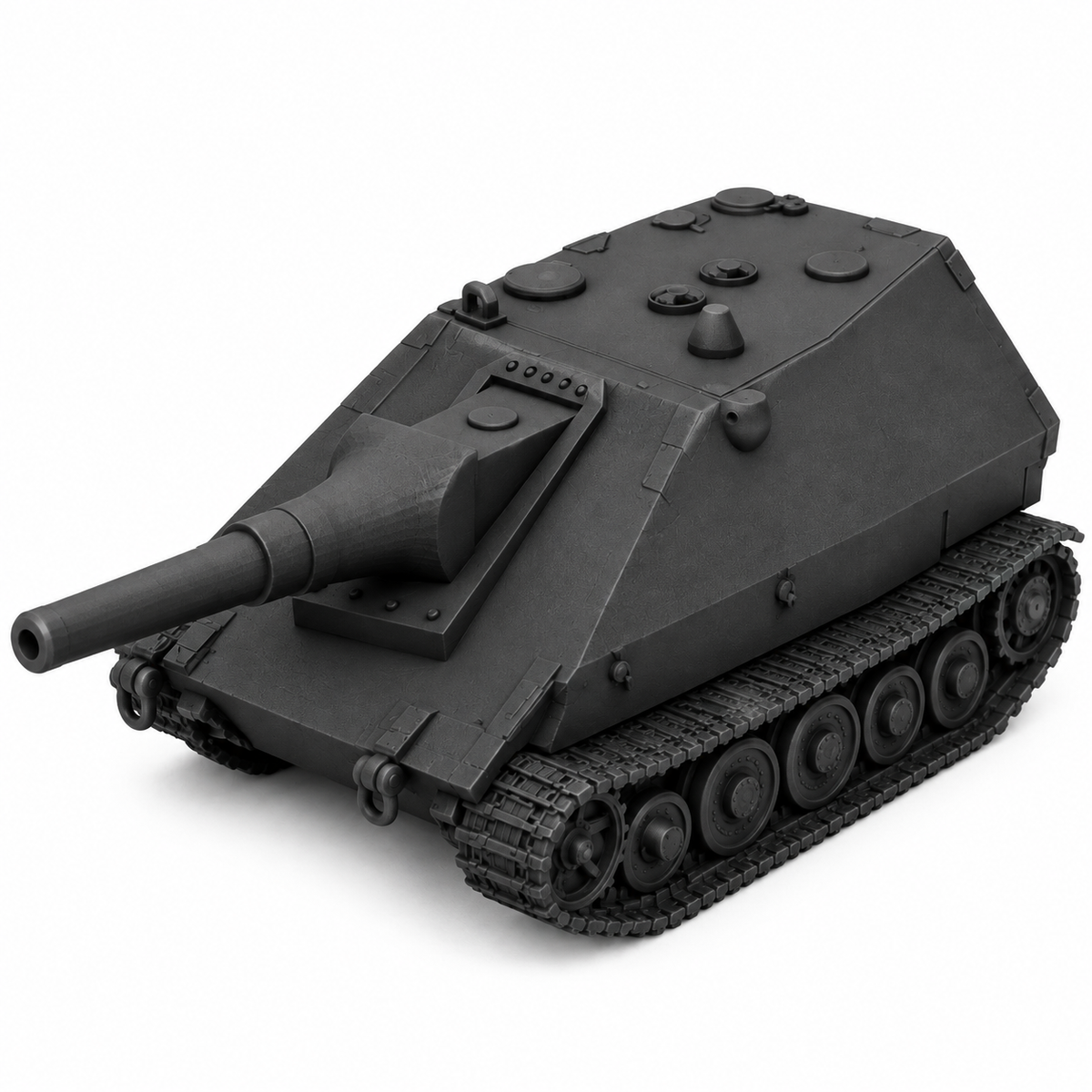 SSMODEL 1/72 1/144 Multi Scale Jagdpanzer E-100 Krokodil tank MODEL KIT TSS0502 — detail view 18