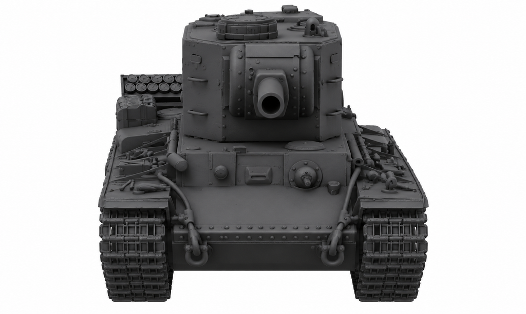 SSMODEL 1/72 1/144 Multi Scale Pz.Kpfw. KW II 754 (r) Tank MODEL kit TSS0136