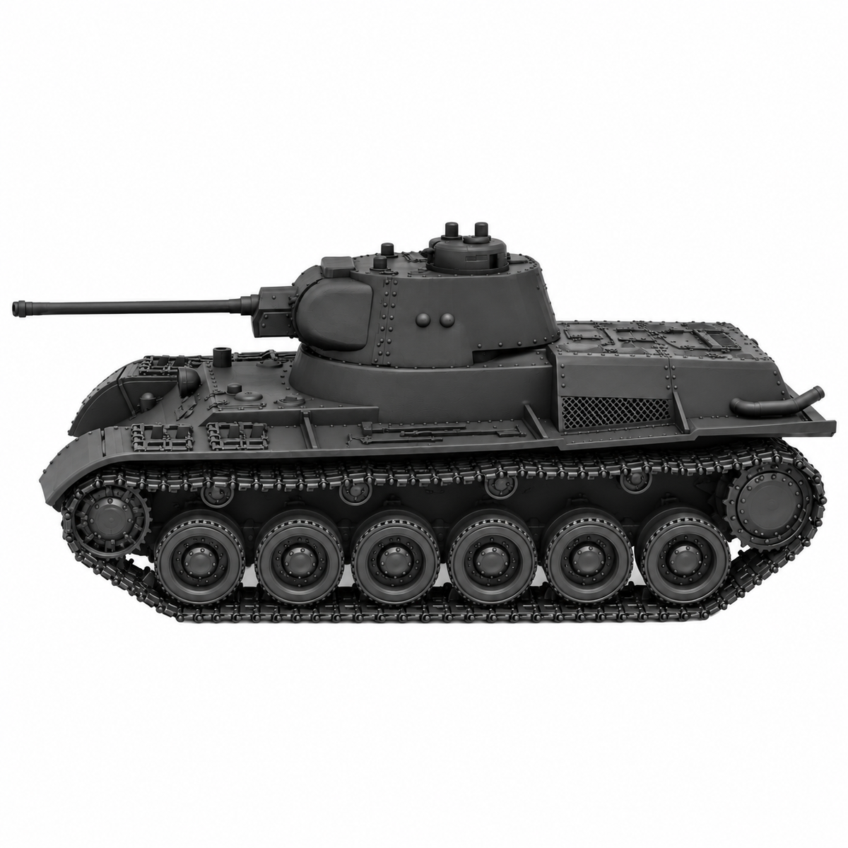 SSMODEL 1/72 1/144 Multi Scale Object 0-50 Tank Resin MODEL kit TSS0036 — detail view 3