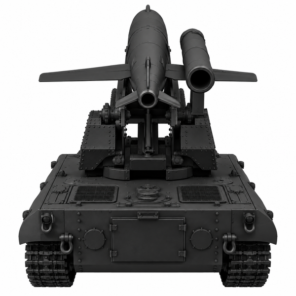 SSMODEL 1/72 1/144 Multi Scale V-1 auf E-100 german tank Resin MODEL KIT TSS0509