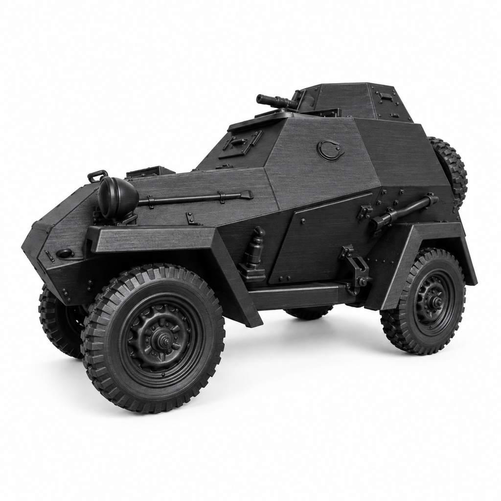 SSMODEL 1/72 1/144 WWII Soviet BA-64B Armored Scout Car Resin Model Kit TSS1041