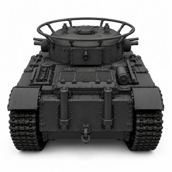 SSMODEL 1/72 1/144 Multi Scale T-35 bis fictional Tank Resin Model Kit TSS0531