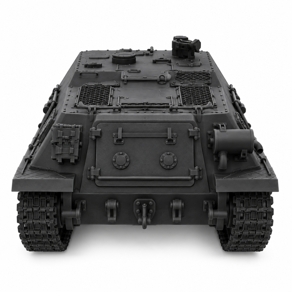 SSMODEL 1/72 1/144 Multi Scale Skoda T25 German fictional tank model kit TSS0530