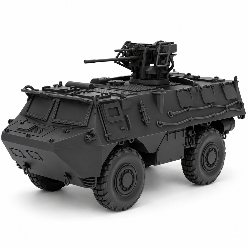 SSMODEL 1/72 1/144 Multi Scale VAB VCI T20 20mm autocanon Tank MODEL TSS0608