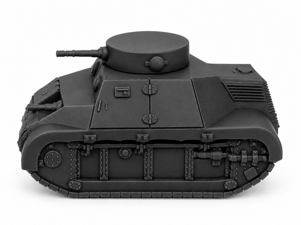 SSMODEL 1/72 1/144 Multi Scale Trubia Naval Spanish Civil War Tank MODEL TSS0628