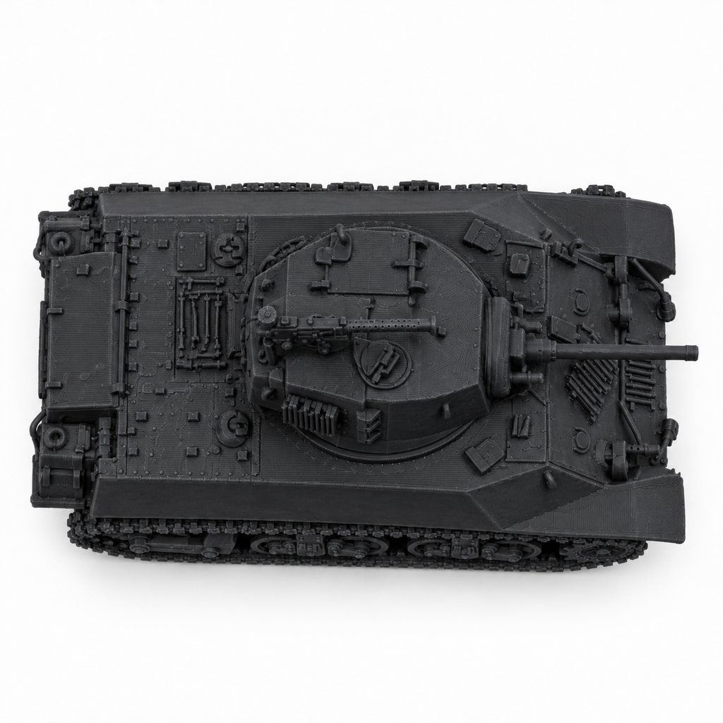 SSMODEL 1/72 1/144 Multi-Scale M3A3 US WWII Light Tank Resin MODEL KIT TSS0201