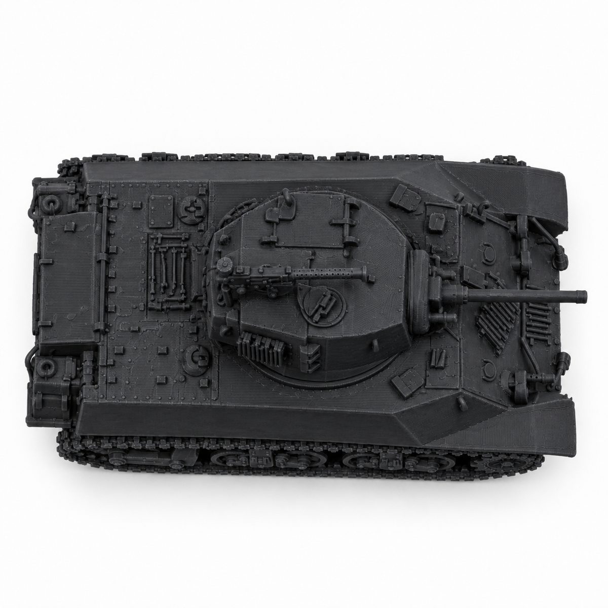 SSMODEL 1/72 1/144 Multi-Scale M3A3 US WWII Light Tank Resin MODEL KIT TSS0201 — detail view 3