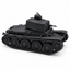 SSMODEL 1/72 1/144 Multi-Scale LT vz.40 Slovak Light Tank WWII Model Kit TSS1284