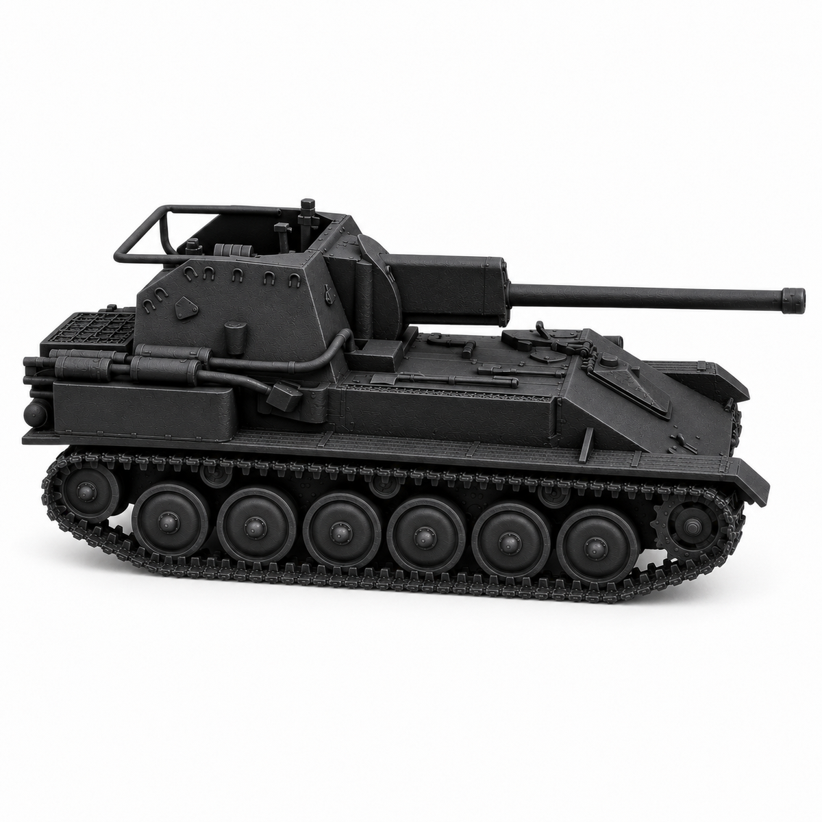 SSMODEL 1/72 1/144Multi Scale SU-57 Experimental Light SP Tank MODEL kit TSS0003 — detail view 3