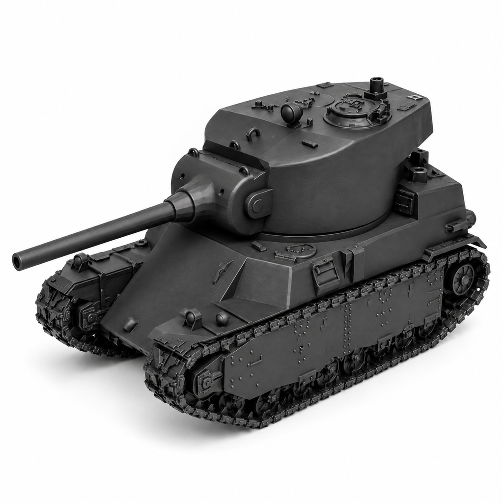 SSMODEL 1/72 1/144 Multi Scale M6A2E1 Tank Resin MODEL kit TSS0554