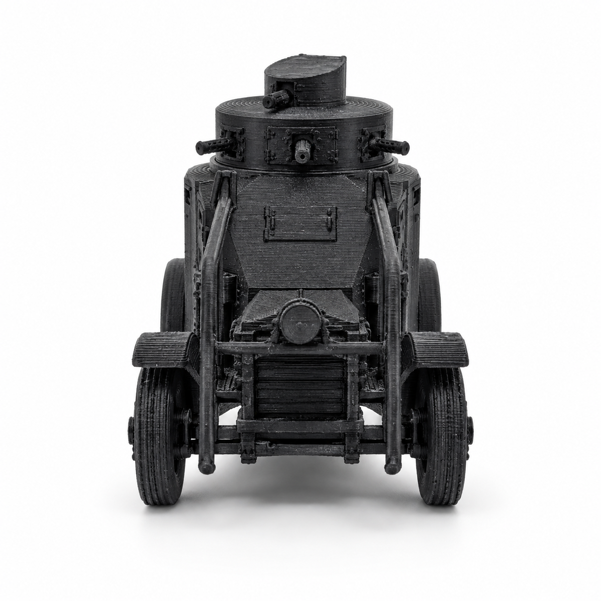SSMODEL 1/72 1/144 1ZM Armored Car WW1 Spanish Civil War Resin Model Kit TSS1274 — detail view 2