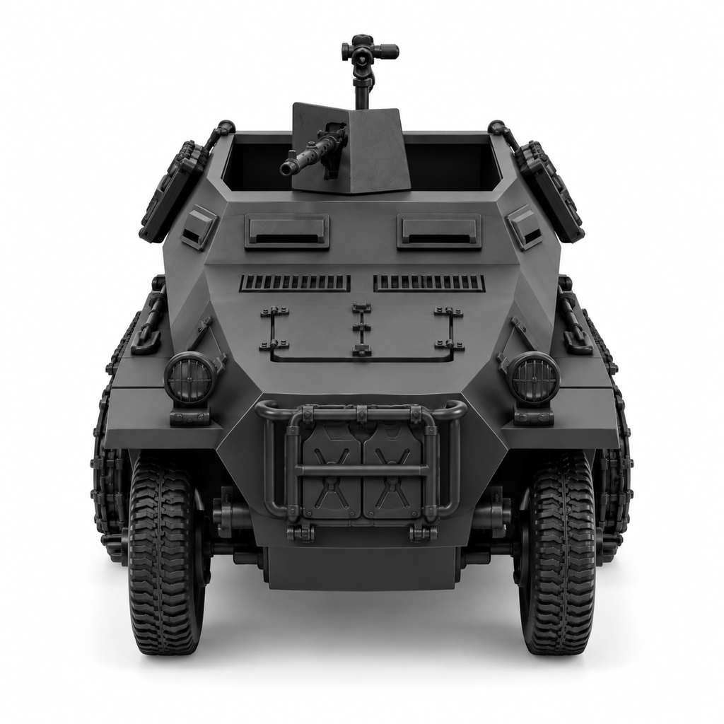 SSMODEL 1/72 1/144 Multi Scale Sd.Kfz250/1 Schutzenpanzerwagen MODEL KIT TSS0933