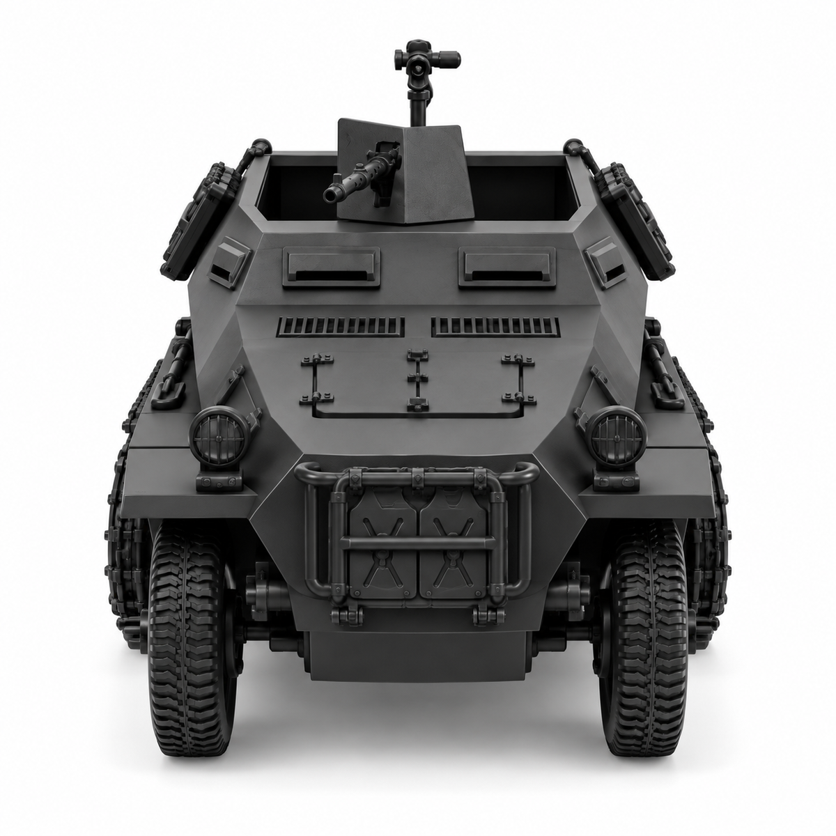 SSMODEL 1/72 1/144 Multi Scale Sd.Kfz250/1 Schutzenpanzerwagen MODEL KIT TSS0933 — detail view 2