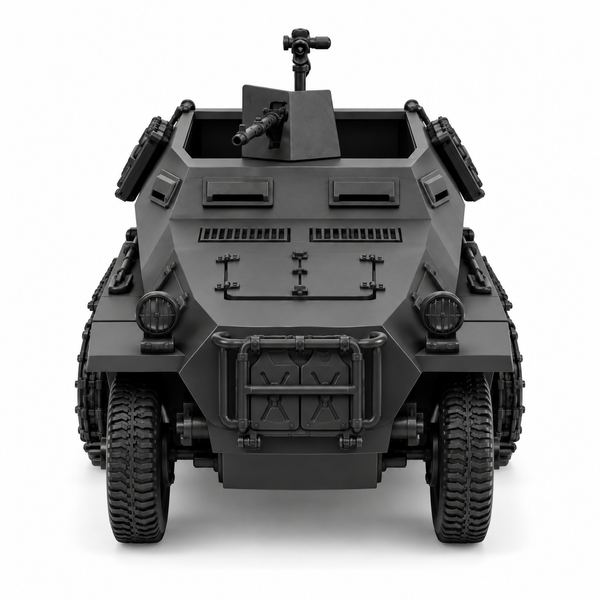 SSMODEL 1/72 1/144 Multi Scale Sd.Kfz250/1 Schutzenpanzerwagen MODEL KIT TSS0933