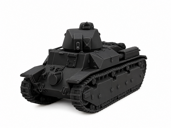 SSMODEL 1/72 1/144 Multi Scale Medium Renault D2 France WW2 Tank MODEL TSS1314