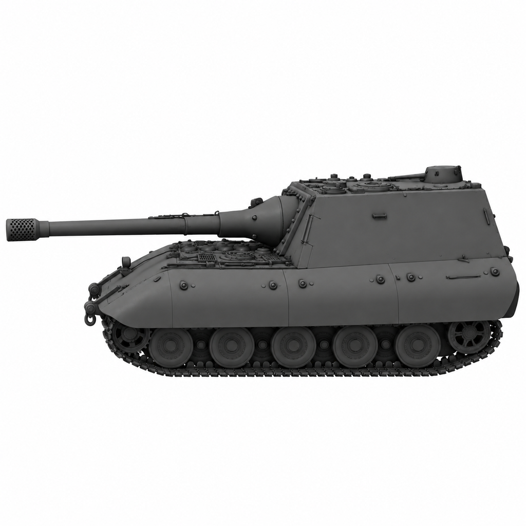 SSMODEL 1/72 1/144 Multi Scale Jagdpanzer E-100 var Tank Resin MODEL kit TSS0343