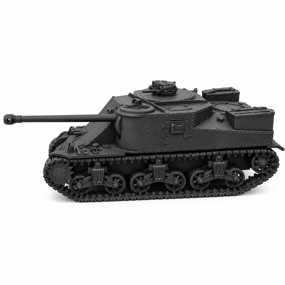 SSMODEL 1/72 1/144 Multi Scale M3 Lancer Tank Resin Model Kit  TSS0528 — detail view 4