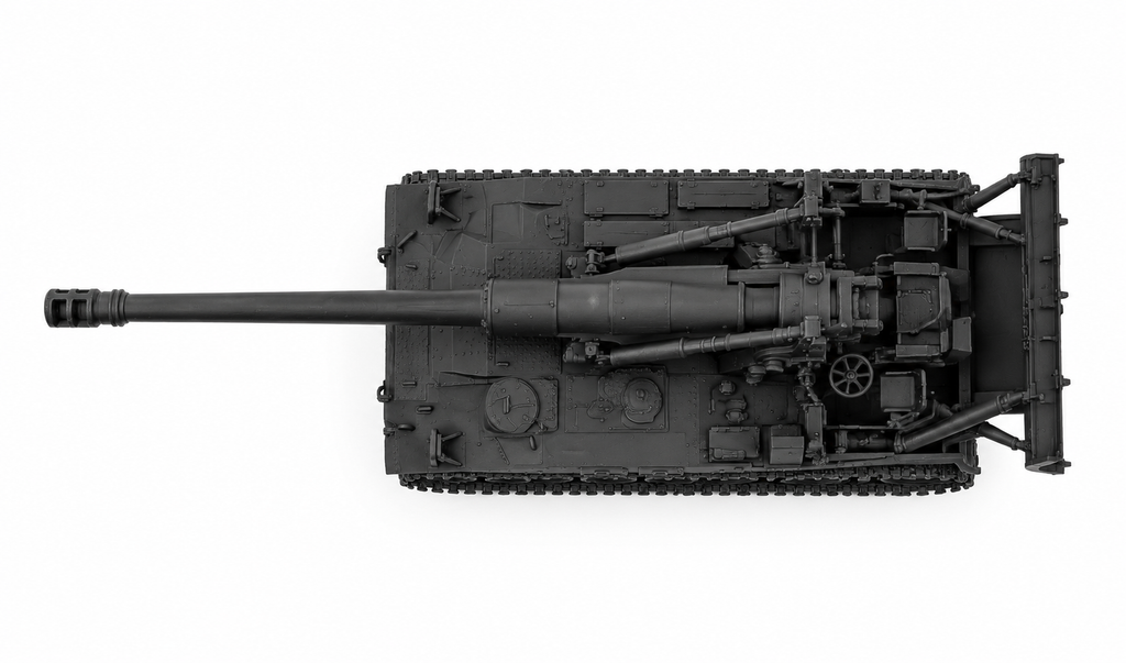 SSMODEL 1/72 1/144 Multi Scale M110A2 203mm US Cold war Tank MODEL kit TSS0667