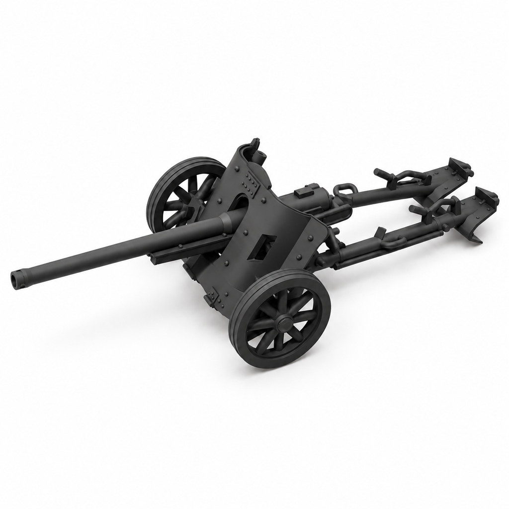 SSMODEL 1/72 1/144 Cannone 75/39 medium anti-tank Italy Resin MODEL KIT TSS1475