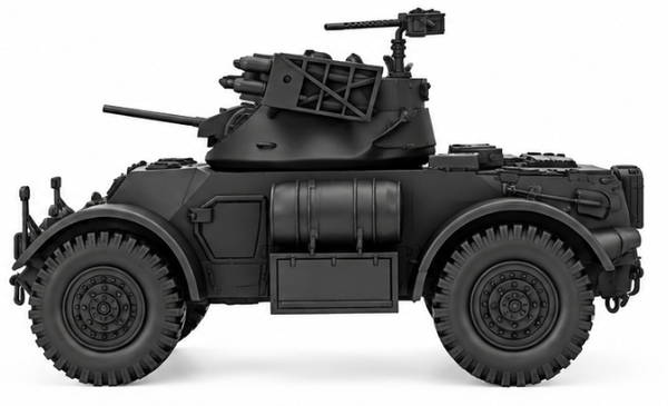 SSMODEL 1/72 1/144 Multi Scale Staghound MkI with Landmattress MODEL KIT TSS0957