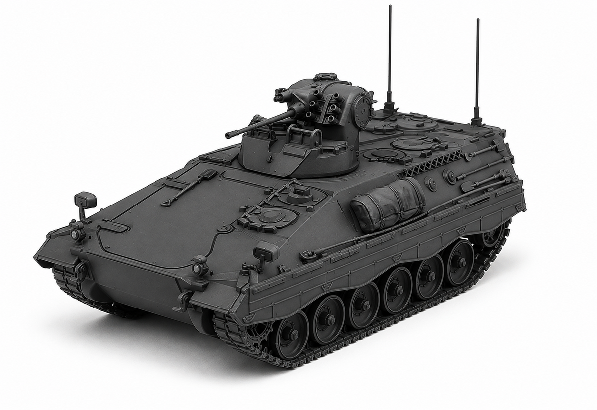 SSMODEL 1/72 1/144 Multi Scale Marder 1A2 Germany Cold war Tank MODEL TSS0673 — detail view 7