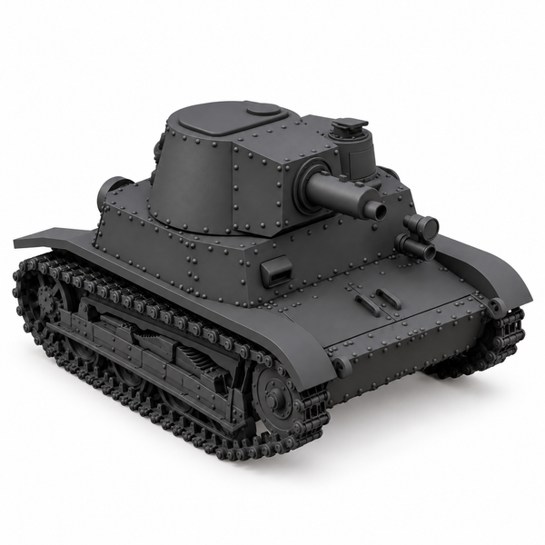 SSMODEL 1/72 1/144 Multi Scale TKW Tank Resin  MODEL kit TSS0303