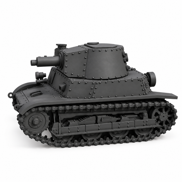 SSMODEL 1/72 1/144 Multi Scale TKW Tank Resin  MODEL kit TSS0303