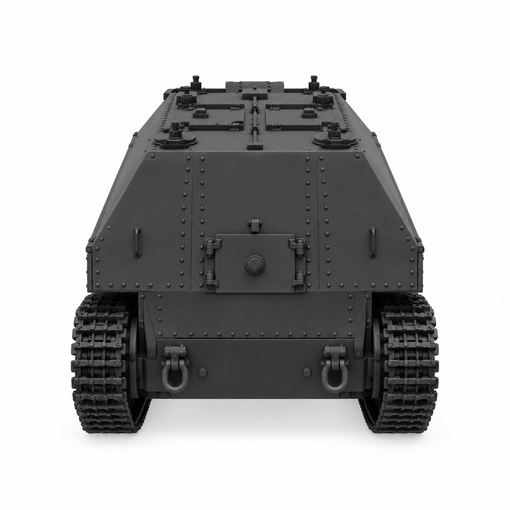 SSMODEL 1/72 1/144 Multi Scale SU-14-2 Tank Resin MODEL kit TSS0041