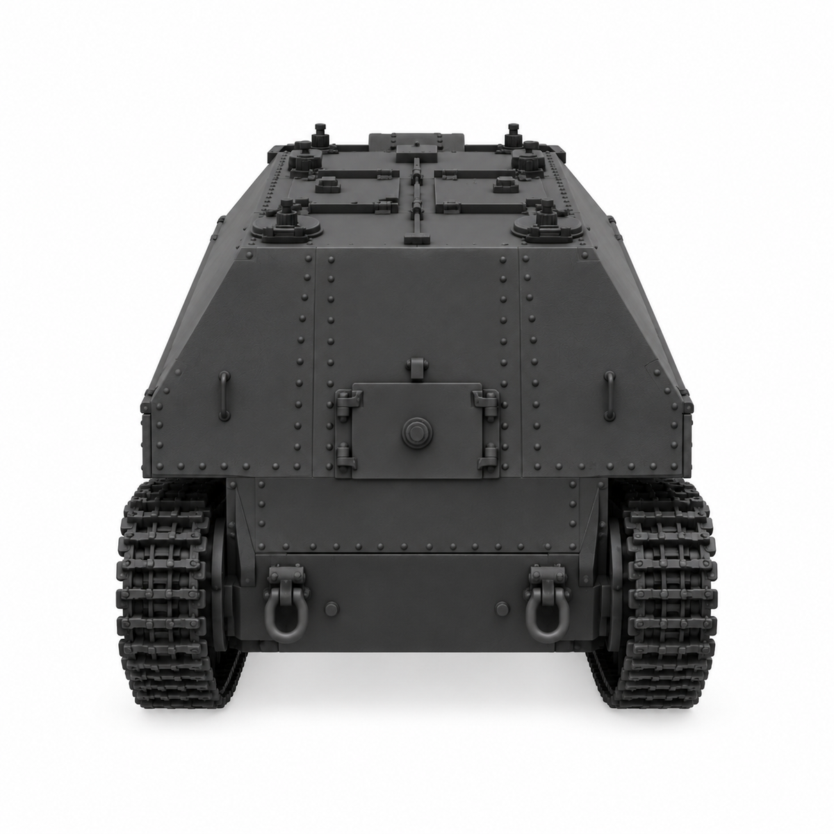 SSMODEL 1/72 1/144 Multi Scale SU-14-2 Tank Resin MODEL kit TSS0041 — detail view 4
