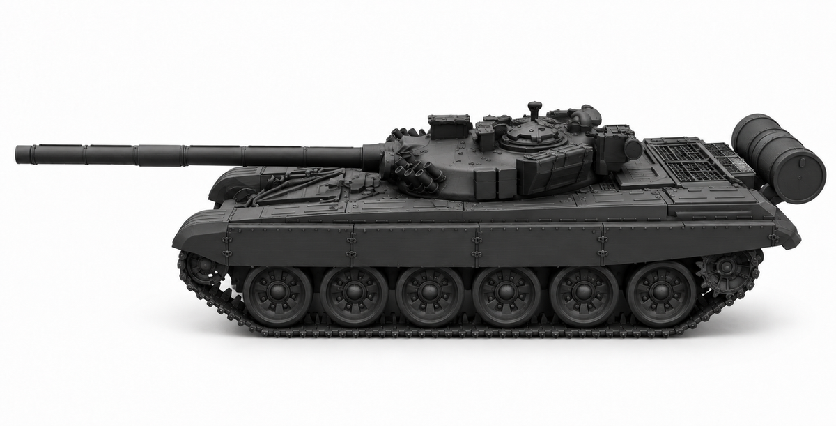 SSMODEL 1/72 1/144 Multi Scale  T-72A tank Resin MODEL kit TSS0300 — detail view 3