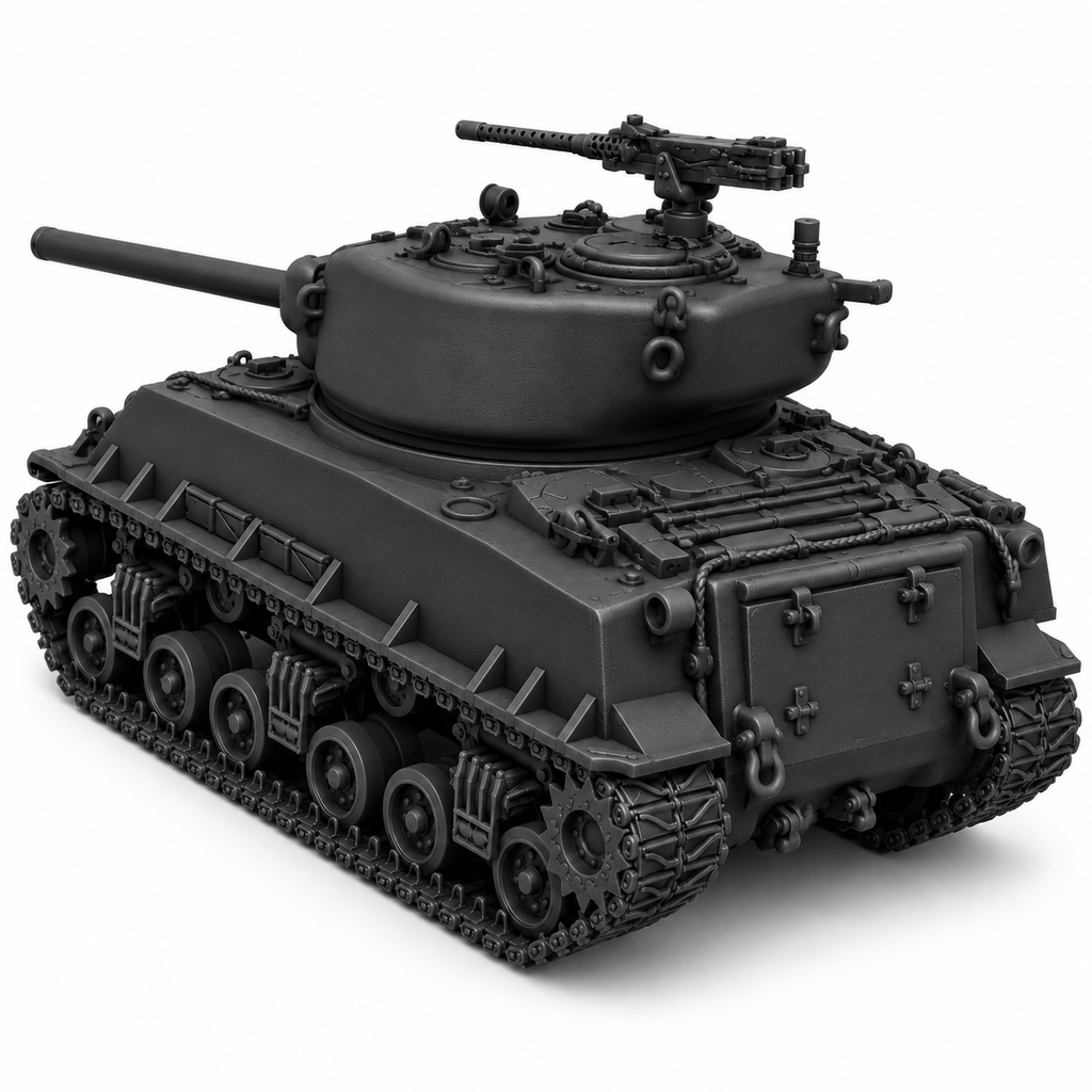 SSMODEL 1/72 1/144 Multi-Scale M4A2 76W HVSS Sherman US WWII Tank MODEL TSS0209