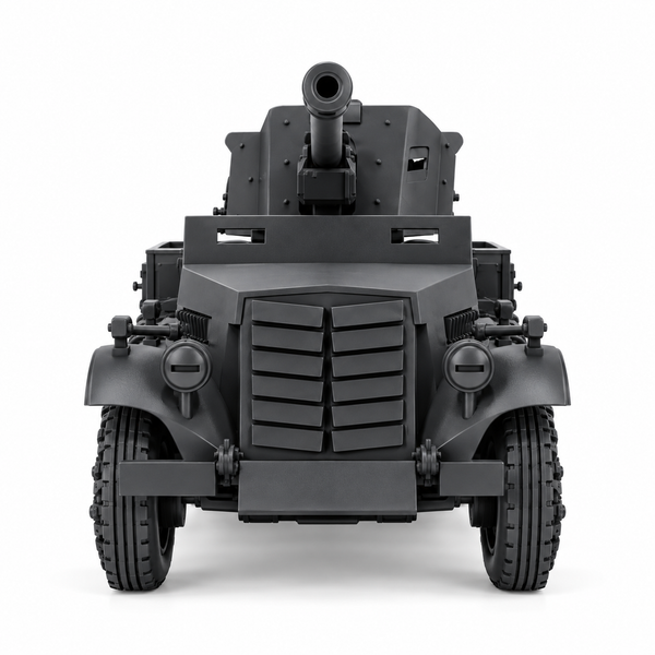 SSMODEL 1/72 1/144 Sd.Kfz.10/5 5cm PAK 38 Half-track Resin MODEL KIT TSS0925