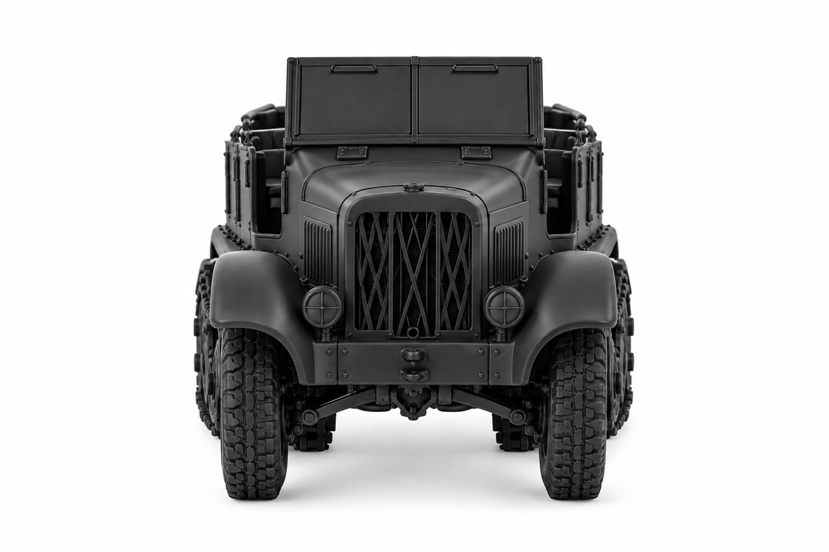 SSMODEL 1/72 1/144 Half-track Sd.Kfz.6 Zugkraftwagen 5t Resin MODEL KIT TSS0941 — detail view 2