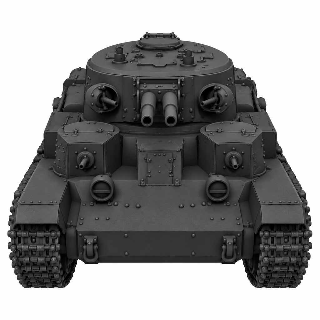 SSMODEL 1/72 1/144 Multi Scale T-28 Soviet Medium Tank MODEL kit TSS0017