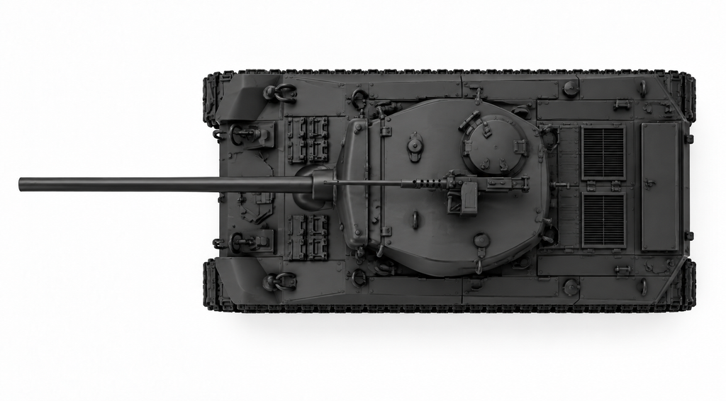 SSMODEL 1/72 1/144 Multi Scale T23 Medium Tank US WW2 Tank MODEL kit TSS1147