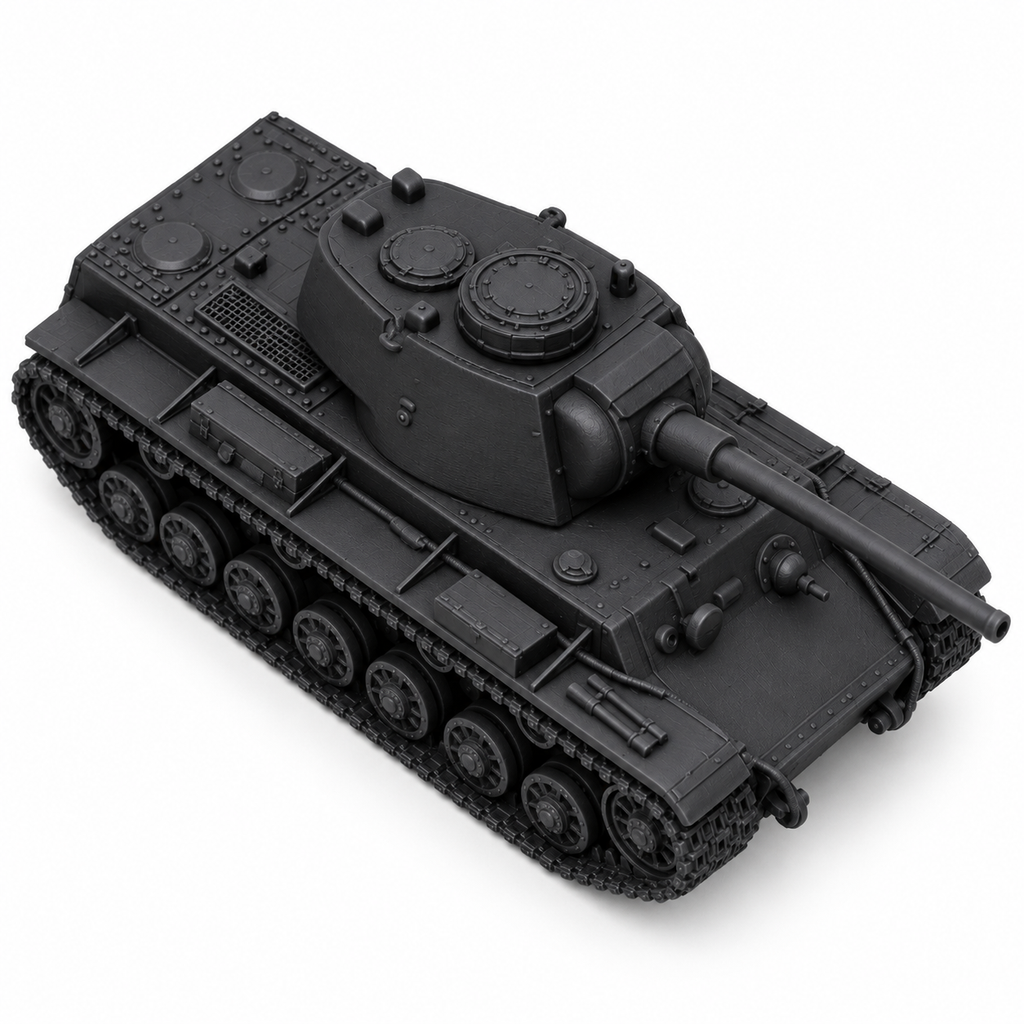 SSMODEL 1/72 1/144 Multi Scale Pz.Kpfw. KW I 756 r tank Resin Model Kit TSS0171
