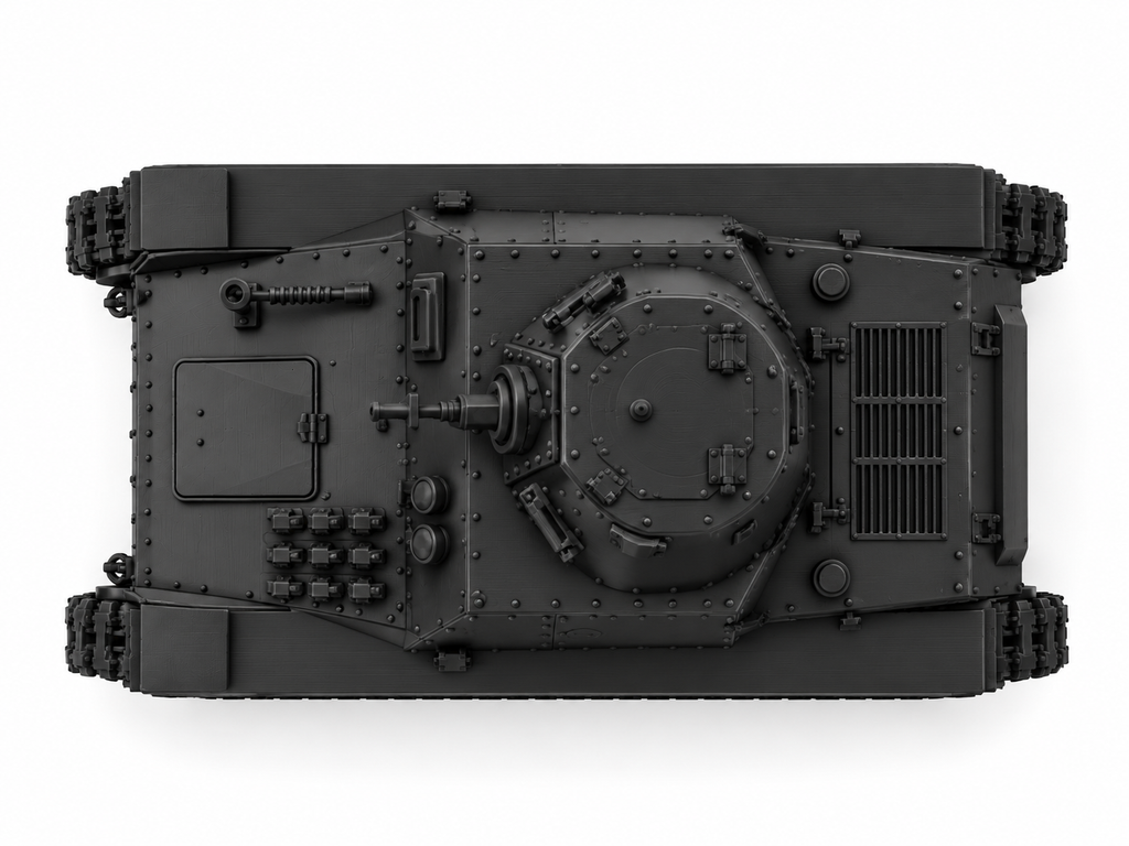 SSMODEL 1/72 1/144 Multi Scale CKD AH-IV Skoda Czech WW2 Tank MODEL kit TSS1380