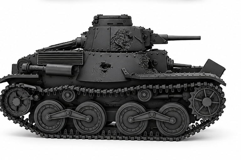 SSMODEL 1/72 1/144 Multi Scale Destroyed Type 95 Ha-Go Japan WW2 MODEL TSS1192