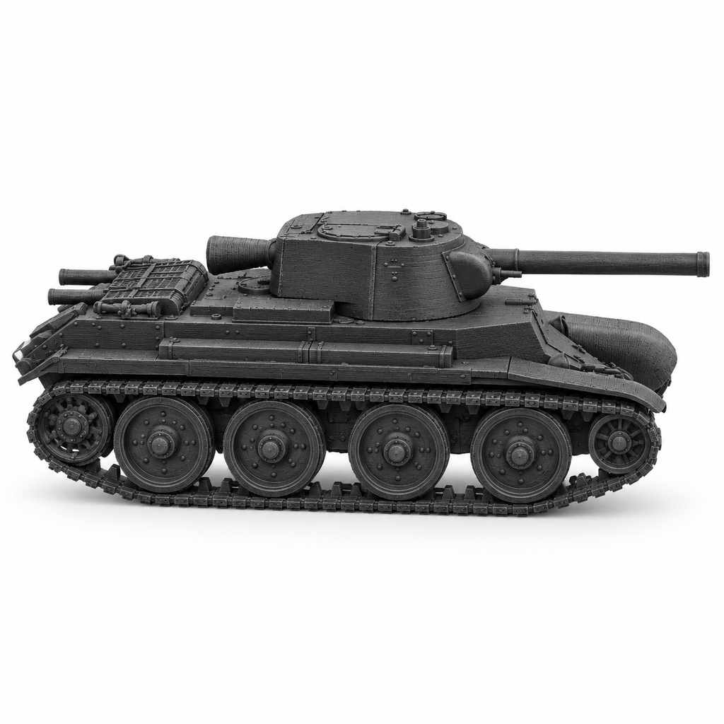 SSMODEL 1/72 1/144 Multi Scale BT-7-203Soviet Fictional Light Tank MODEL TSS0483