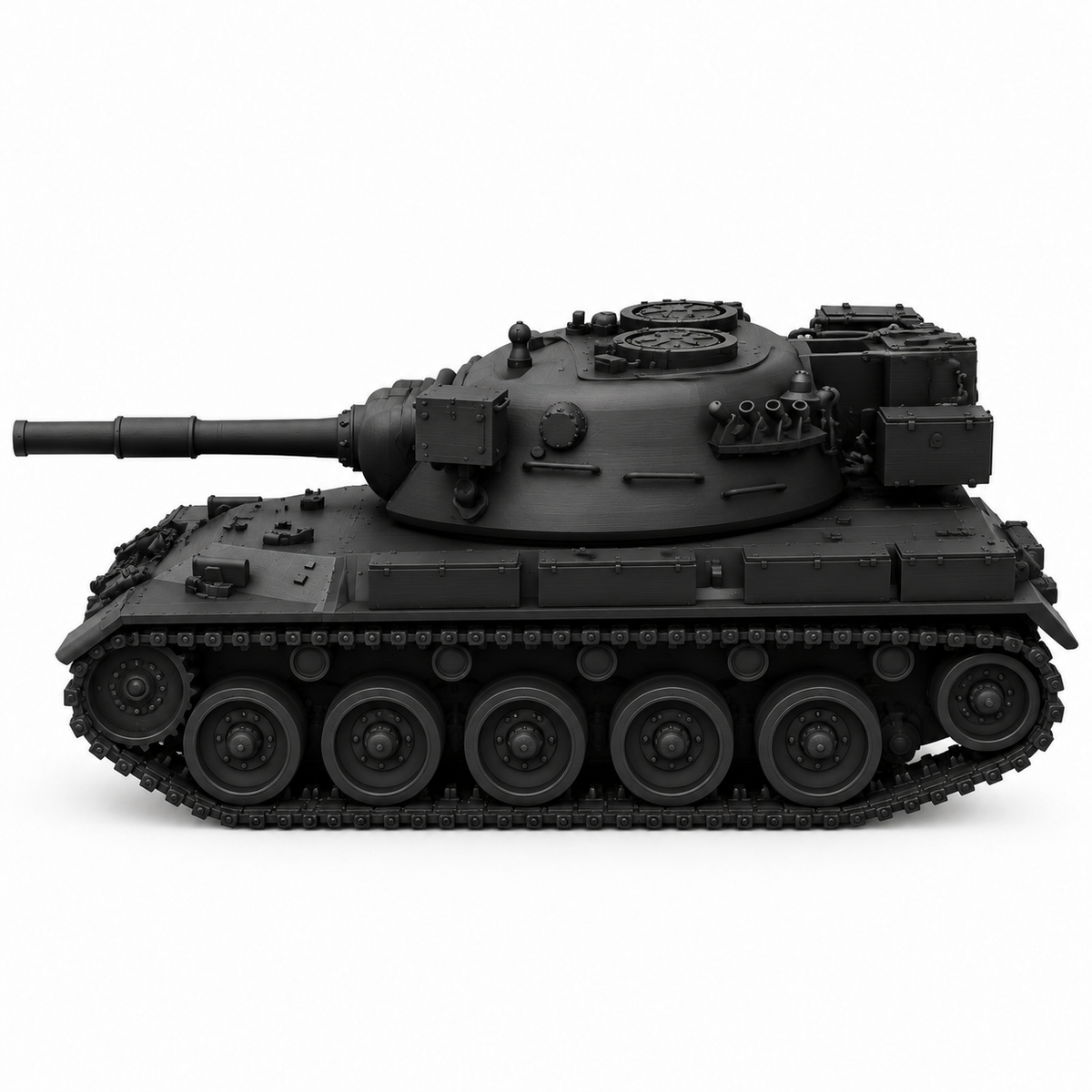 SSMODEL1/72 1/144 Multi Scale Leopard 1 BE Belgian coldwar MBT Model Kit TSS0540 — detail view 11